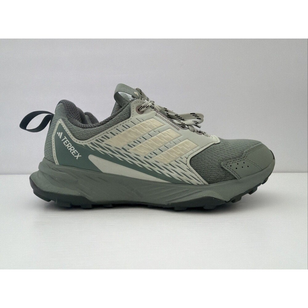 Adidas Tracefinder Trail Womens Size 6 Green Athletic Running Shoes Sneakers